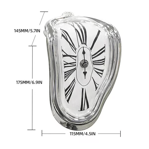 (🔥CELEBRATING 50,000 CUSTOMERS WHILE SUPPLIES LAST NOW - 62% OFF) Melting Time Warp Clock🐰
