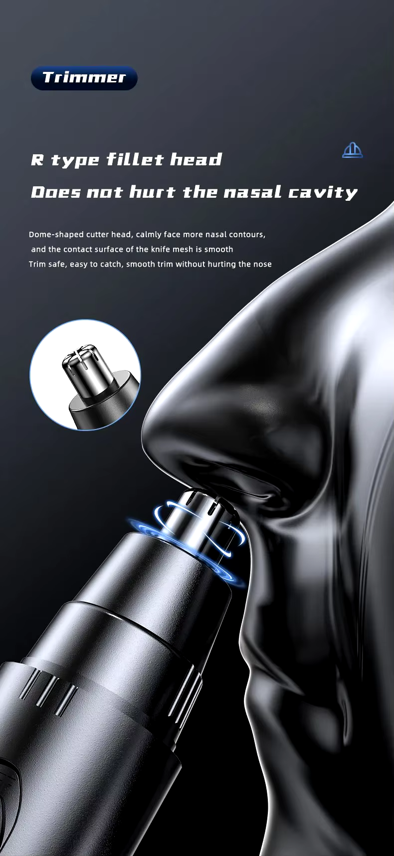 🎅(CHRISTMAS PRE SALE WHILE SUPPLIEST LAST NOW - 65% OFF)  Sweetely Electric Nose Hair Trimmer 🎅