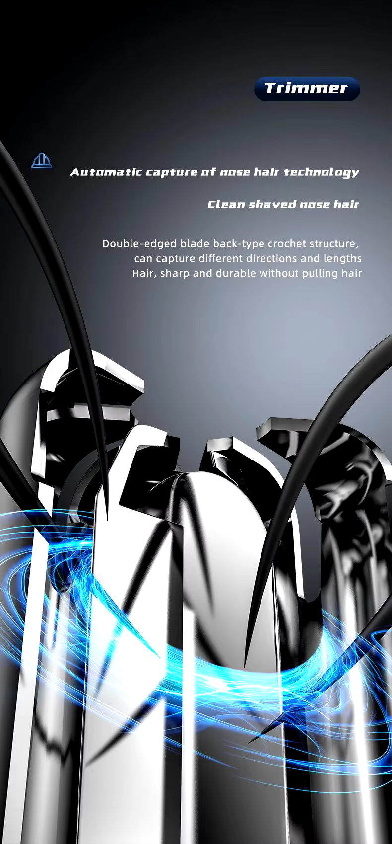 🎅(CHRISTMAS PRE SALE WHILE SUPPLIEST LAST NOW - 65% OFF)  Sweetely Electric Nose Hair Trimmer 🎅