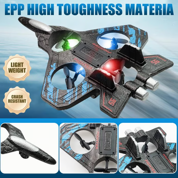 🎅(CHRISTMAS PRE SALE WHILE SUPPLIEST LAST NOW - 49% OFF) High-Speed RC Fighter Jet Drone – The Ultimate Aerial Thrill🎅