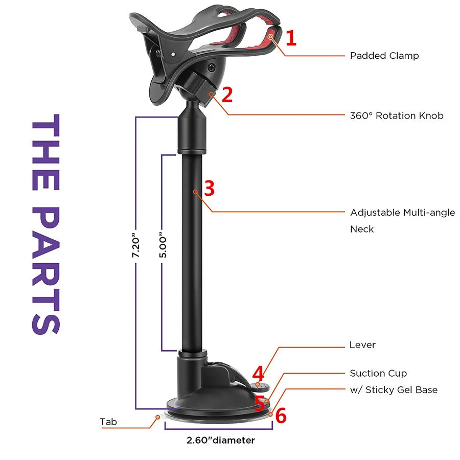 🔥(HOLIDAYS PRE SALE WHILE SUPPLIES LAST NOW-49% OFF)  Flexy Suction Phone Holder🔥