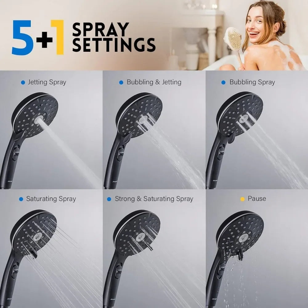 Powerful Easy Rainfall Shower Kit