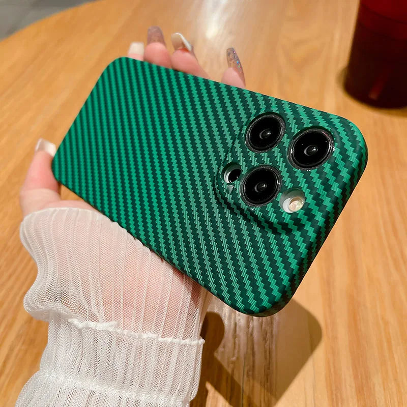 🎅Powerful Carbon Fiber Anti-Shock Lens Protection Phone Case 🎅