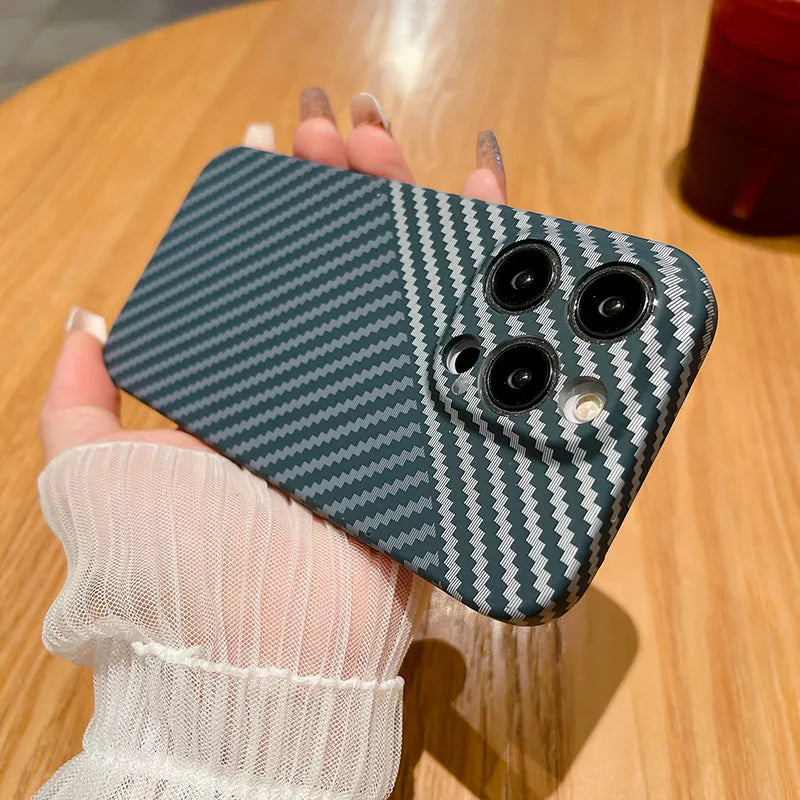 🎅Powerful Carbon Fiber Anti-Shock Lens Protection Phone Case 🎅