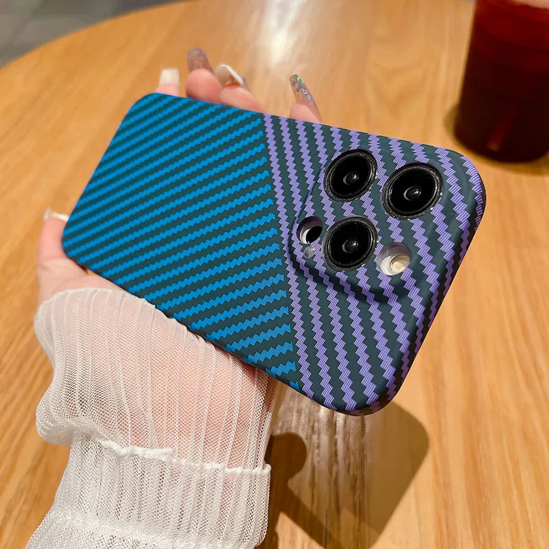 🎅Powerful Carbon Fiber Anti-Shock Lens Protection Phone Case 🎅