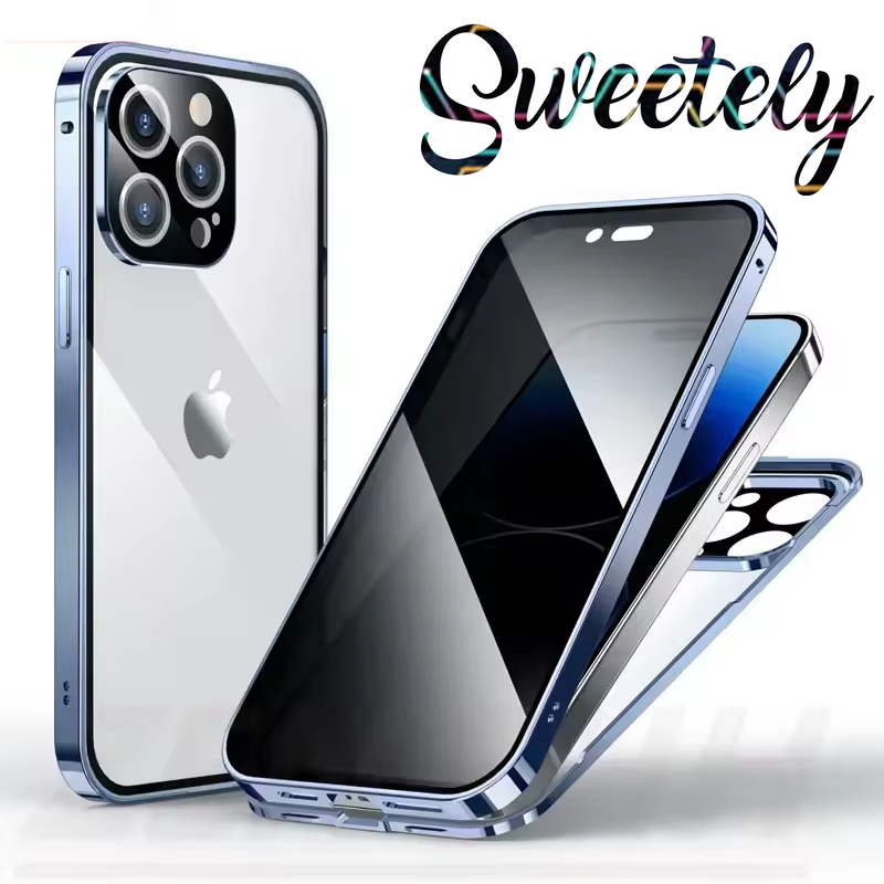 Powerful Anti-peep Magnetic Phone Case