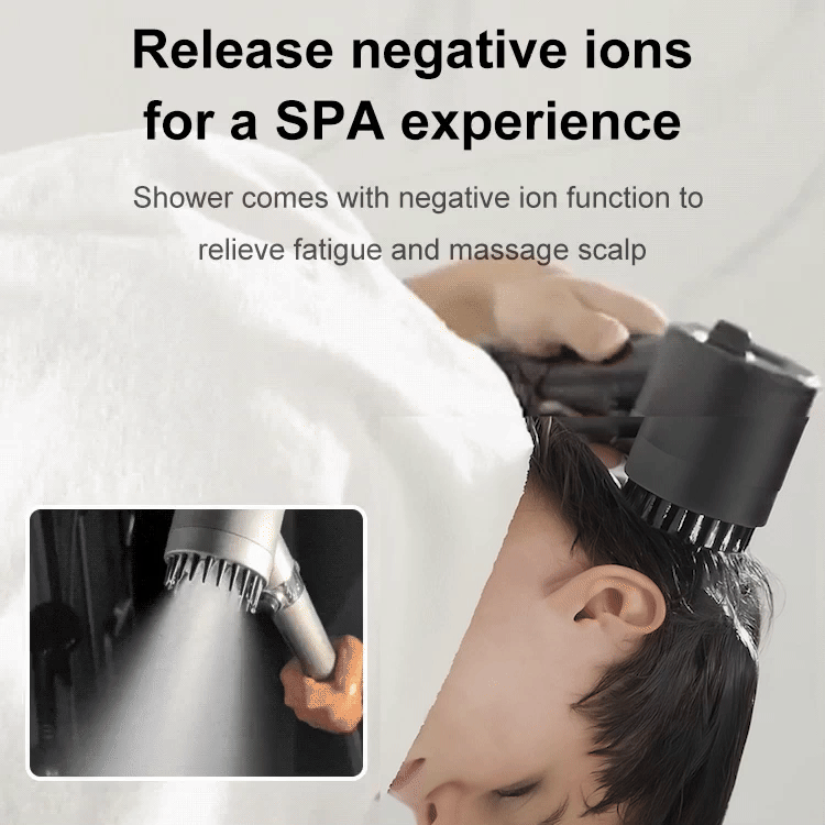 🚿Powerful Mist Massage Shower Spa Head With Filter & Versatile One-button Adjustment🚿