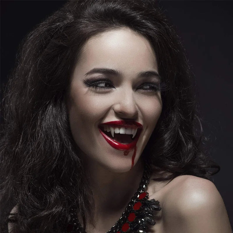 (🎃LABOR DAY SALE WHILE SUPPLIEST LAST NOW - 49% OFF) Automatic Retractable Vampire Fangs😈Comfortable & Realistic