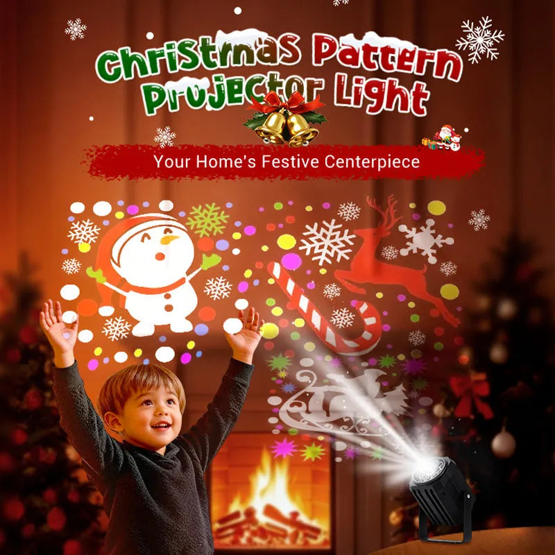 🎅(CHRISTMAS PRE SALE WHILE SUPPLIEST LAST NOW - 49% OFF) Rotating LED Christmas Pattern Projector Light🎅