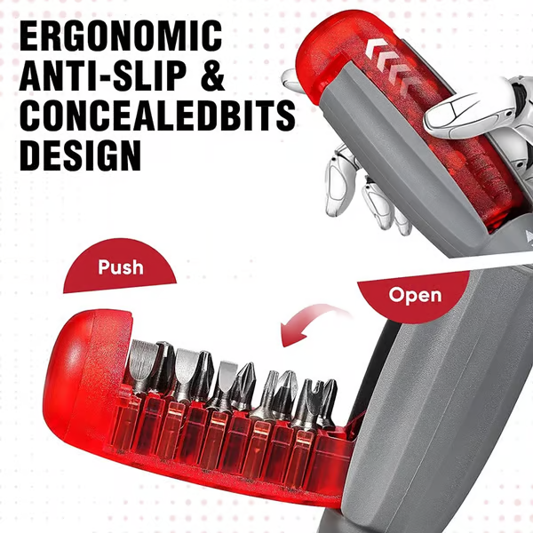 🎅Sweetely 11-in-1 Angle Ratchet Screwdriver Set 🔧