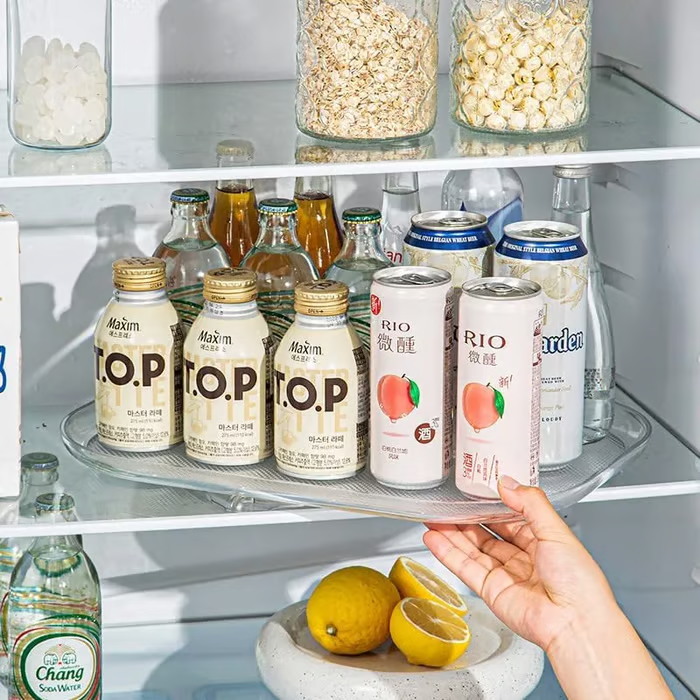 (🔥CELEBRATING 50,000 CUSTOMERS WHILE SUPPLIES LAST NOW - 49% OFF) Sweetely Turntable Refrigerator Organizer🔥