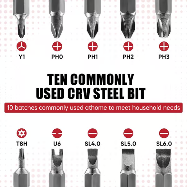 🎅Sweetely 11-in-1 Angle Ratchet Screwdriver Set 🔧