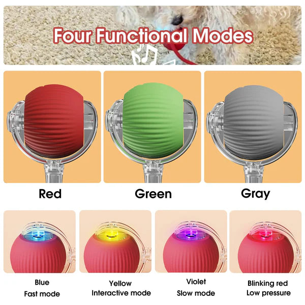 Marvaball interactive pet toy ball