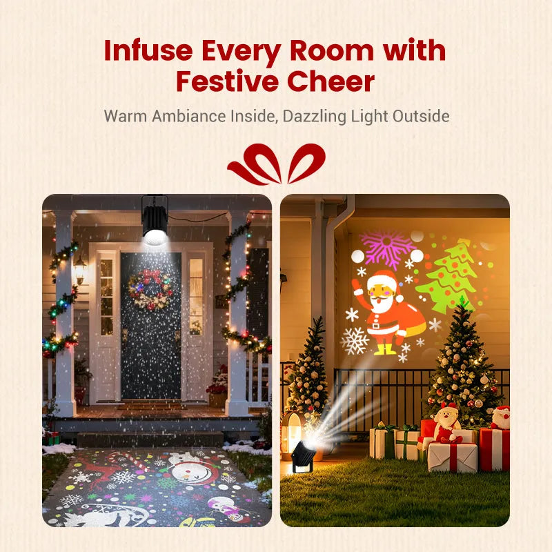 🎅(CHRISTMAS PRE SALE WHILE SUPPLIEST LAST NOW - 49% OFF) Rotating LED Christmas Pattern Projector Light🎅