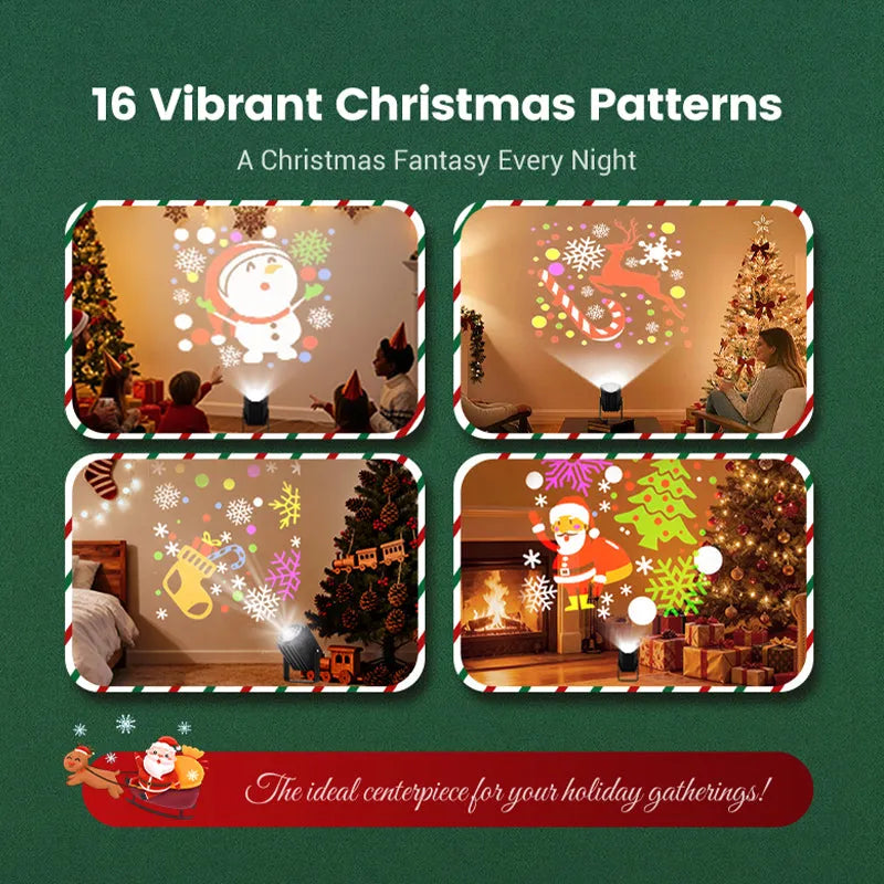 🎅(CHRISTMAS PRE SALE WHILE SUPPLIEST LAST NOW - 49% OFF) Rotating LED Christmas Pattern Projector Light🎅