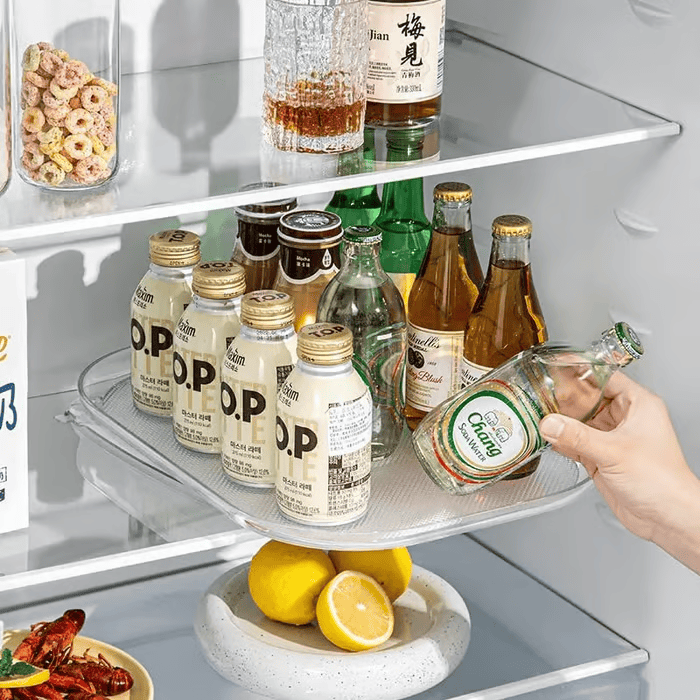 (🔥CELEBRATING 50,000 CUSTOMERS WHILE SUPPLIES LAST NOW - 49% OFF) Sweetely Turntable Refrigerator Organizer🔥