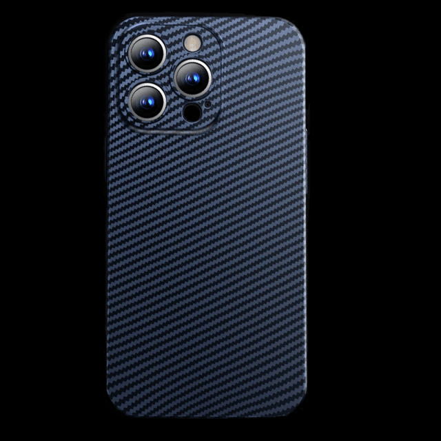 Carbon Fiber Smart Case For Apple iPhones
