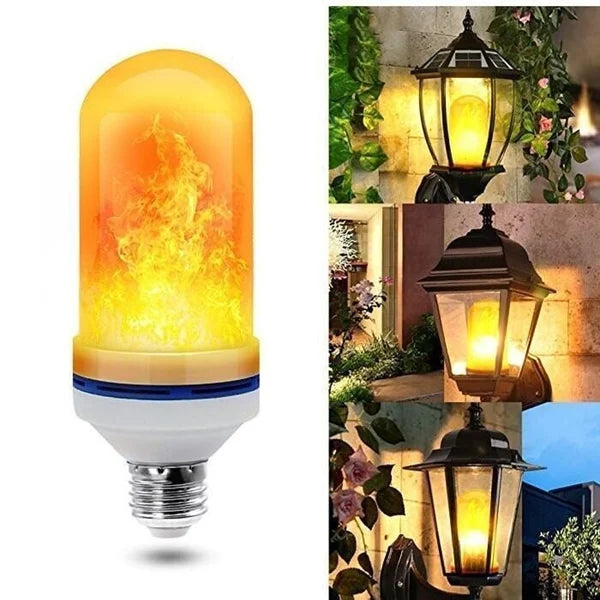 🔥Lampadina a effetto fiamma a LED con effetto di rilevamento della gravità🔥