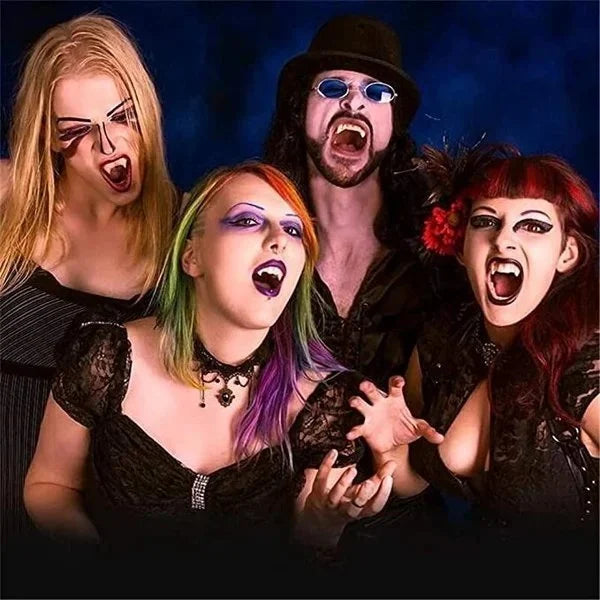 (🎃FORSALG HALLOWEEN - 49% AVSLAG)Automatiske uttrekkbare vampyrtenner😈Komfortable og realistiske