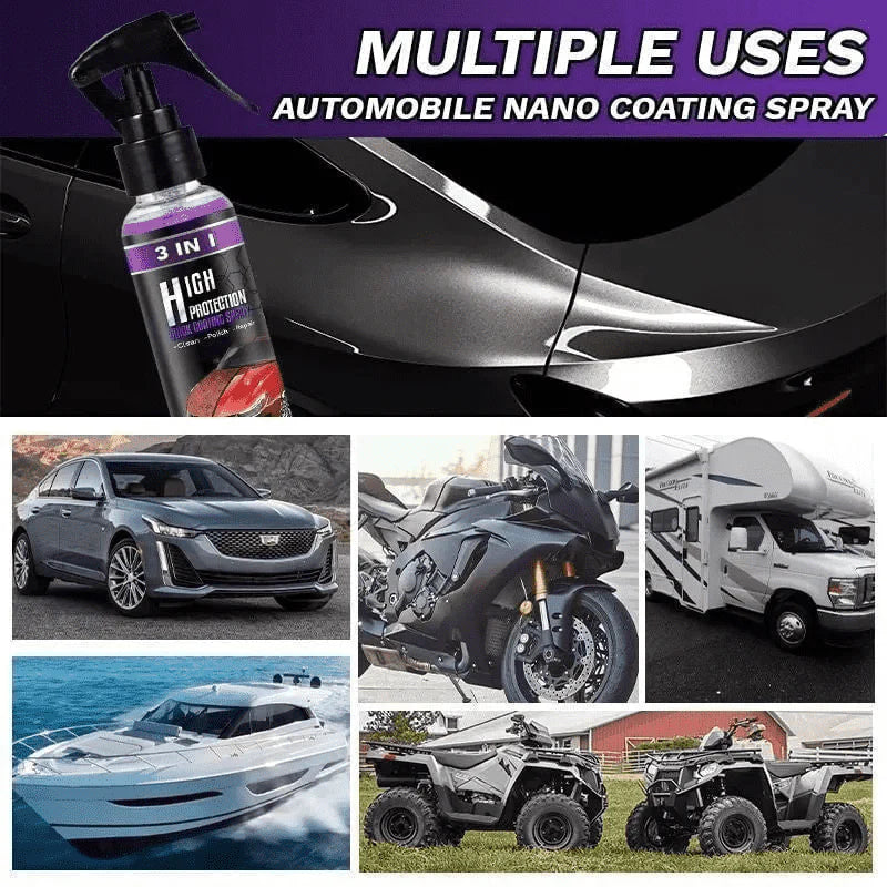 back-up van 3 in 1 High Protection Fast Car Ceramic Coating Spray