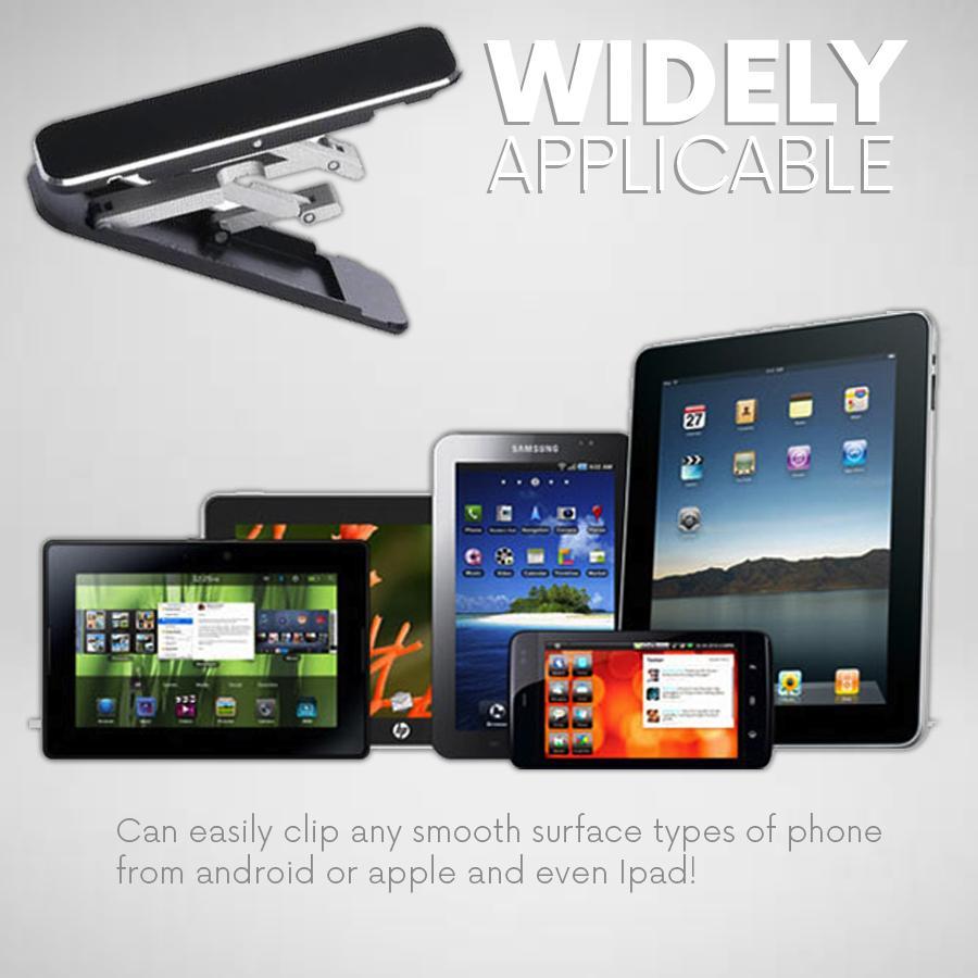 Vexetech™ Boost Phone Kickstand [Vertical & Horizontal Stand] [Adjustable Angle]