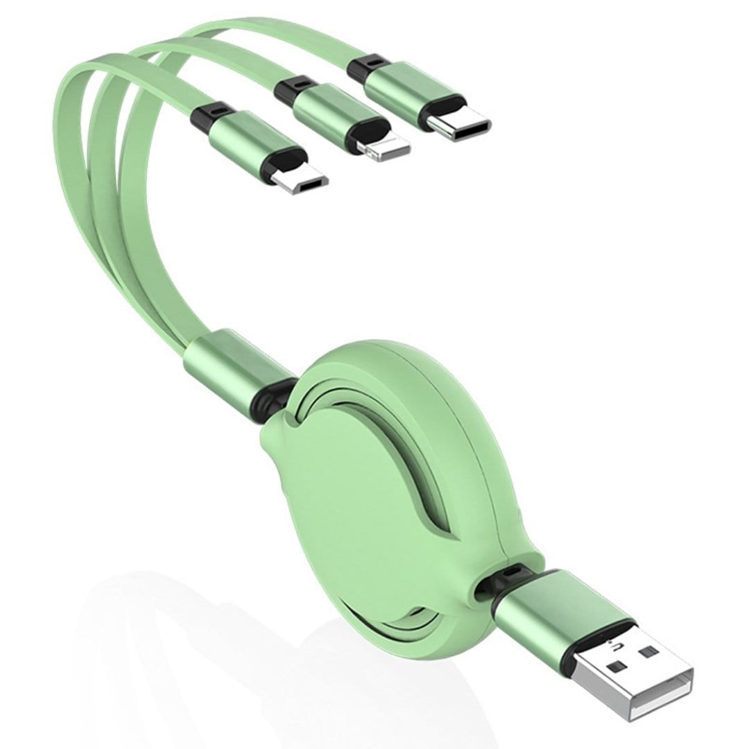 3 in 1 Retractable Charging Cable