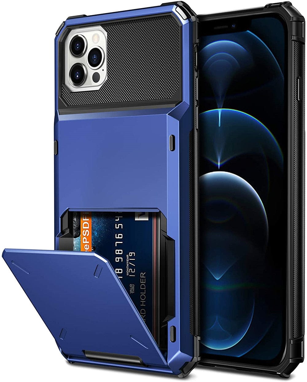 Smartvest Case SmartCase Wallet Case with Card Holder and Durable Shockproof Cover