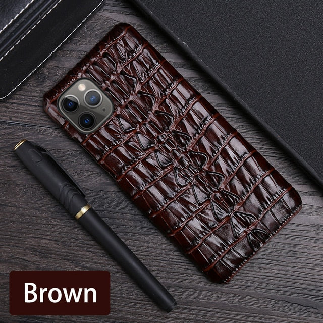 🎉Crocodile Style Leather Case🎉