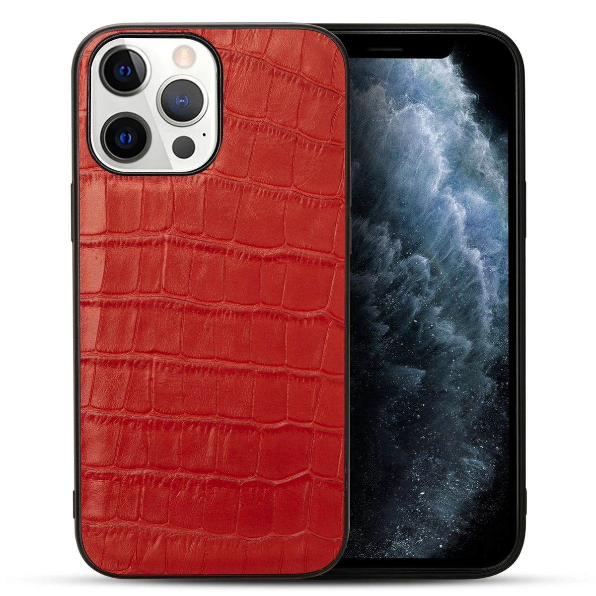 🎉Crocodile Style Leather Case🎉