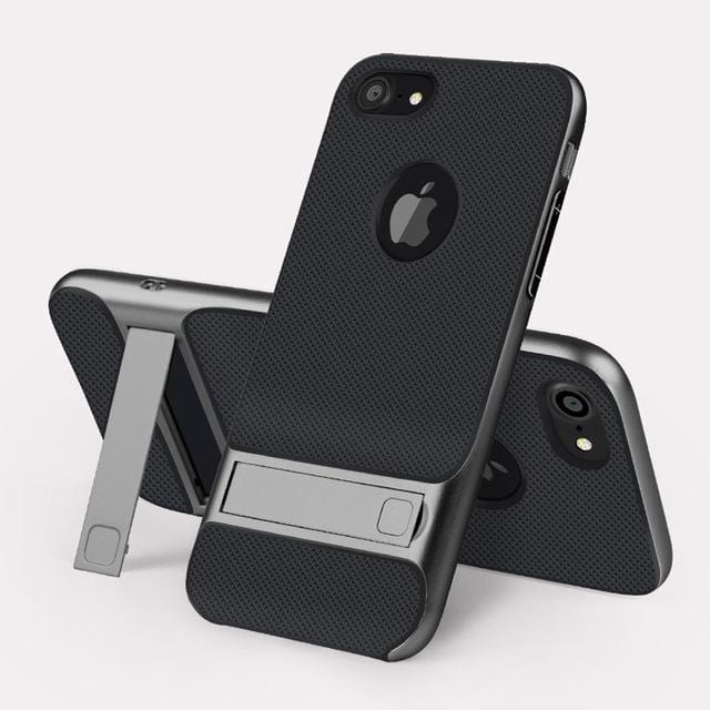 Gold Smartstand Shock Absorption Bumper Apple iPhone Case