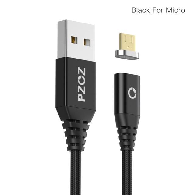 สายชาร์จ Genius Magnetic Micro USB สำหรับโทรศัพท์ iPhone และ Samsung