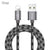 Speed Data Transfer Fiber iPhone USB Cable