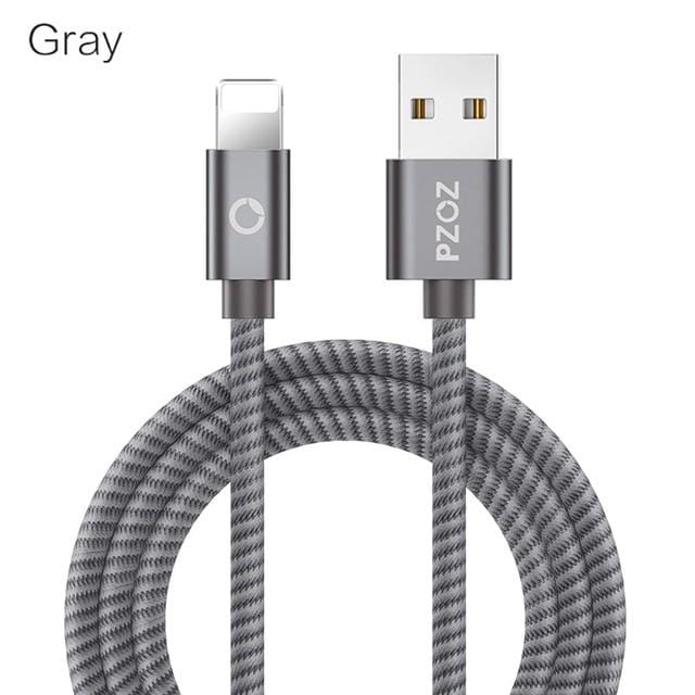 Speed Data Transfer Fiber iPhone USB Cable